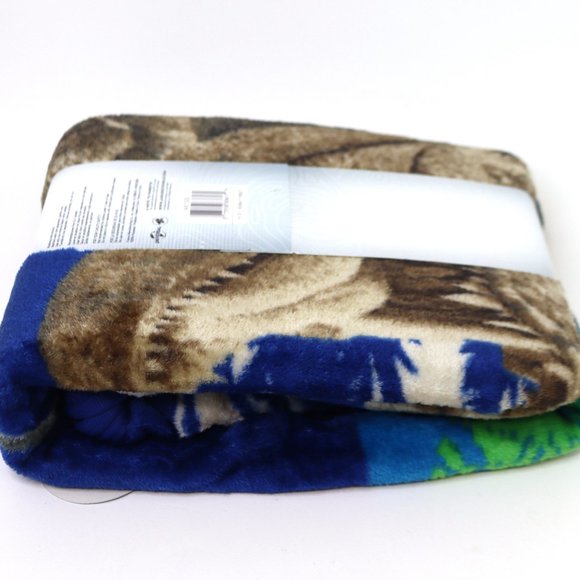 Jurassic World Dominion Kids Silky Soft Plush Throw Blanket 50"X40" " NEW 2022 - Picture 4 of 5